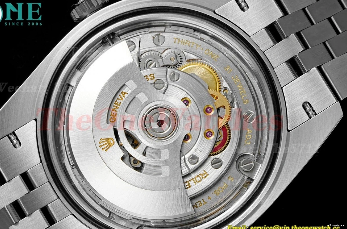 126300 Stk VR3235 Jubilee Silver 41mm Datejust SS SS King 904L 1208